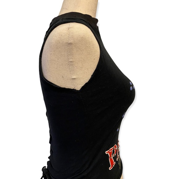 Antik Batik Paris Lace Up Tank Top - Picture 5 of 6